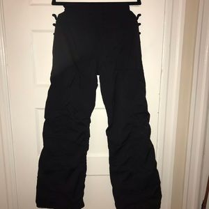 LuluLemon jogger pants.